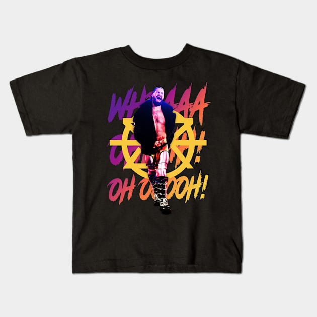 WWe Smackdown Jey Uso Kids T-Shirt by Bob Charl